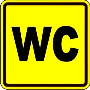 Тактильный знак (WC) 100х100 - fgospostavki.ru - Артём
