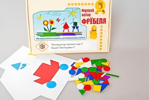 Игровой набор Фребеля "Конструктор плоскостной-1" (Серия "Эксперимент") - fgospostavki.ru - Артём