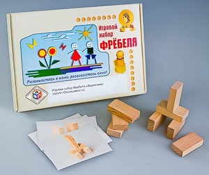 Игровой набор Фребеля "Кирпичики" (серия "Эксперимент") - fgospostavki.ru - Артём