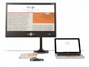 Видеоувеличитель ClearView C Flex с монитором Twinview 24” - fgospostavki.ru - Артём