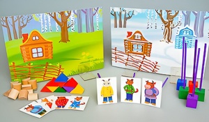 Игровой набор Фребеля "Заюшкина избушка" (серия "Сказочный мир". Выпуск 1) - fgospostavki.ru - Артём