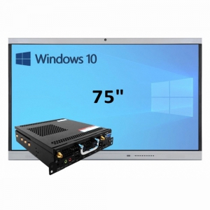Интерактивная панель 75" (встроенный ПК, Win10) - fgospostavki.ru - Артём