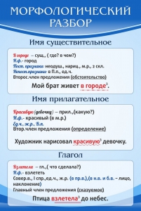 Стенд "Морфологический разбор" - fgospostavki.ru - Артём