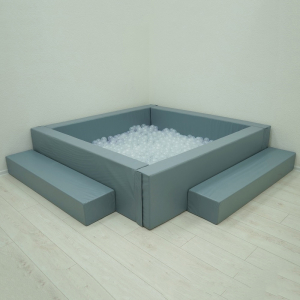 Сухой бассейн с шариками и RGB-подсветкой 190х190 см - fgospostavki.ru - Артём
