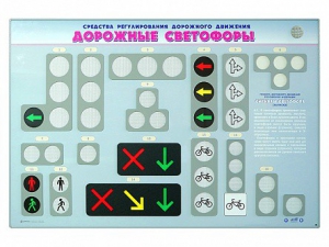 Базовый комплект светового оборудования "Дорожные светофоры" с сенсорным беспроводным пультом дистанционного управления - fgospostavki.ru - Артём