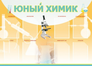 Стенд "Юный химик" Вариант 1 - fgospostavki.ru - Артём