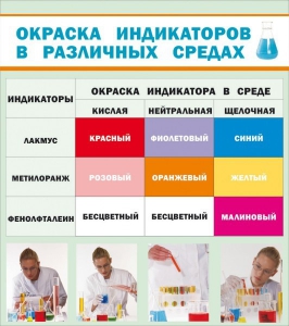 Стенд "Окраска индикаторов в различных средах" - fgospostavki.ru - Артём