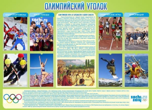 Стенд "Олимпийский уголок" - fgospostavki.ru - Артём
