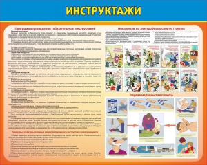 Стенд "Инструктажи" - fgospostavki.ru - Артём