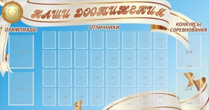 Стенд "Наши достижения" Вариант 8 - fgospostavki.ru - Артём