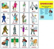 Раздаточные карточки "Профессии" - fgospostavki.ru - Артём