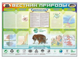 Стенд-уголок "Вестник природы" Вариант 1 - fgospostavki.ru - Артём