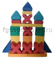 Мягкий модуль-конструктор "Башня" (21 элемент) - fgospostavki.ru - Артём