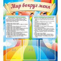 Стенд "Мир вокруг меня" - fgospostavki.ru - Артём