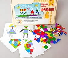 Игровой набор Фребеля "Конструктор плоскостной-4" (Серия "Эксперимент") - fgospostavki.ru - Артём