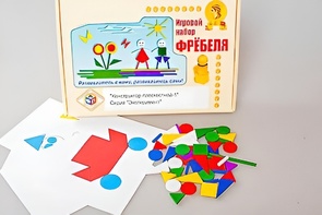 Игровой набор Фребеля "Конструктор плоскостной-1" (Серия "Эксперимент") - fgospostavki.ru - Артём