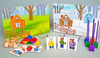 Игровой набор Фребеля "Заюшкина избушка" (серия "Сказочный мир". Выпуск 1) - fgospostavki.ru - Артём