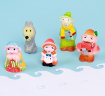 Набор резиновых игрушек «Красная шапочка» - fgospostavki.ru - Артём