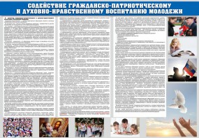 Стенд "Содействие гражданско-патриотическому и духовно-нравственному воспитанию молодежи" - fgospostavki.ru - Артём