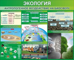 Стенд "Экология. Антропогенное воздействие на биосферу" - fgospostavki.ru - Артём