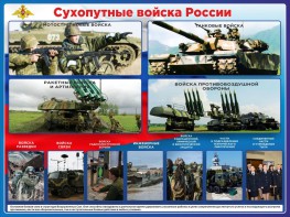 Стенд "Сухопутные войска России" - fgospostavki.ru - Артём