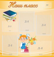 Стенд "Наш класс" Вариант 4 - fgospostavki.ru - Артём
