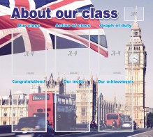 Стенд "About our class" - fgospostavki.ru - Артём
