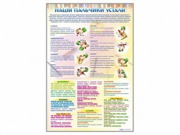 Стенд "Наши пальчики устали" (зарядка) - fgospostavki.ru - Артём
