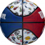 Мяч баскетбольный Wilson NBA All Team (размер 7, резина, тренировочный) - fgospostavki.ru - Артём